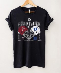 Official Troy Trojans Vs Duke Blue Devils 2023 Birmingham Bowl Head To Head Shirt