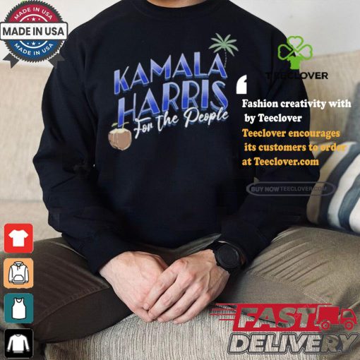 Official True Blue Hq Shop Coconut Kamala Harris For The People Shirt
