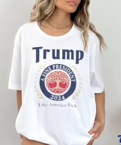 Official Trump 2024 A Fine President Personalized T Shirt