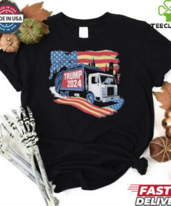 Official Trump 2024 Garbage Truck T Shirt