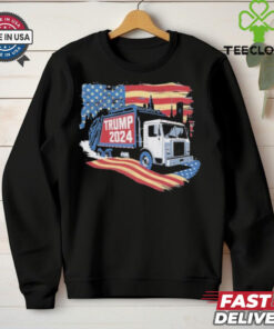 Official Trump 2024 Garbage Truck T Shirt