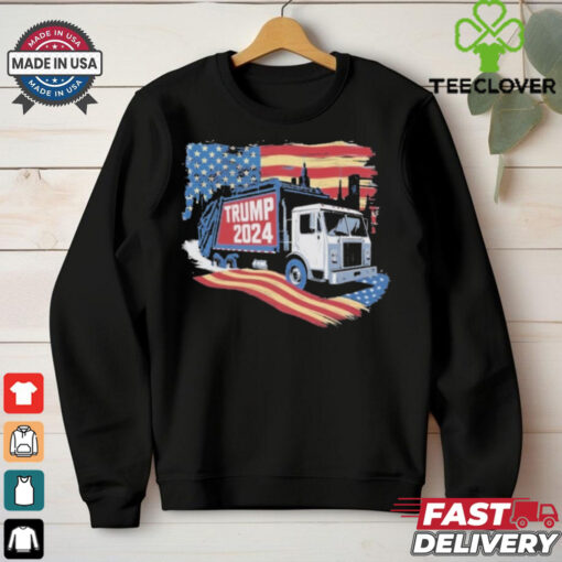 Official Trump 2024 Garbage Truck T Shirt