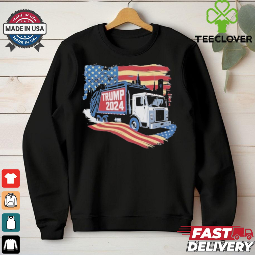 Official Trump 2024 Garbage Truck T Shirt Official Trump 2024 Garbage Truck T Shirt