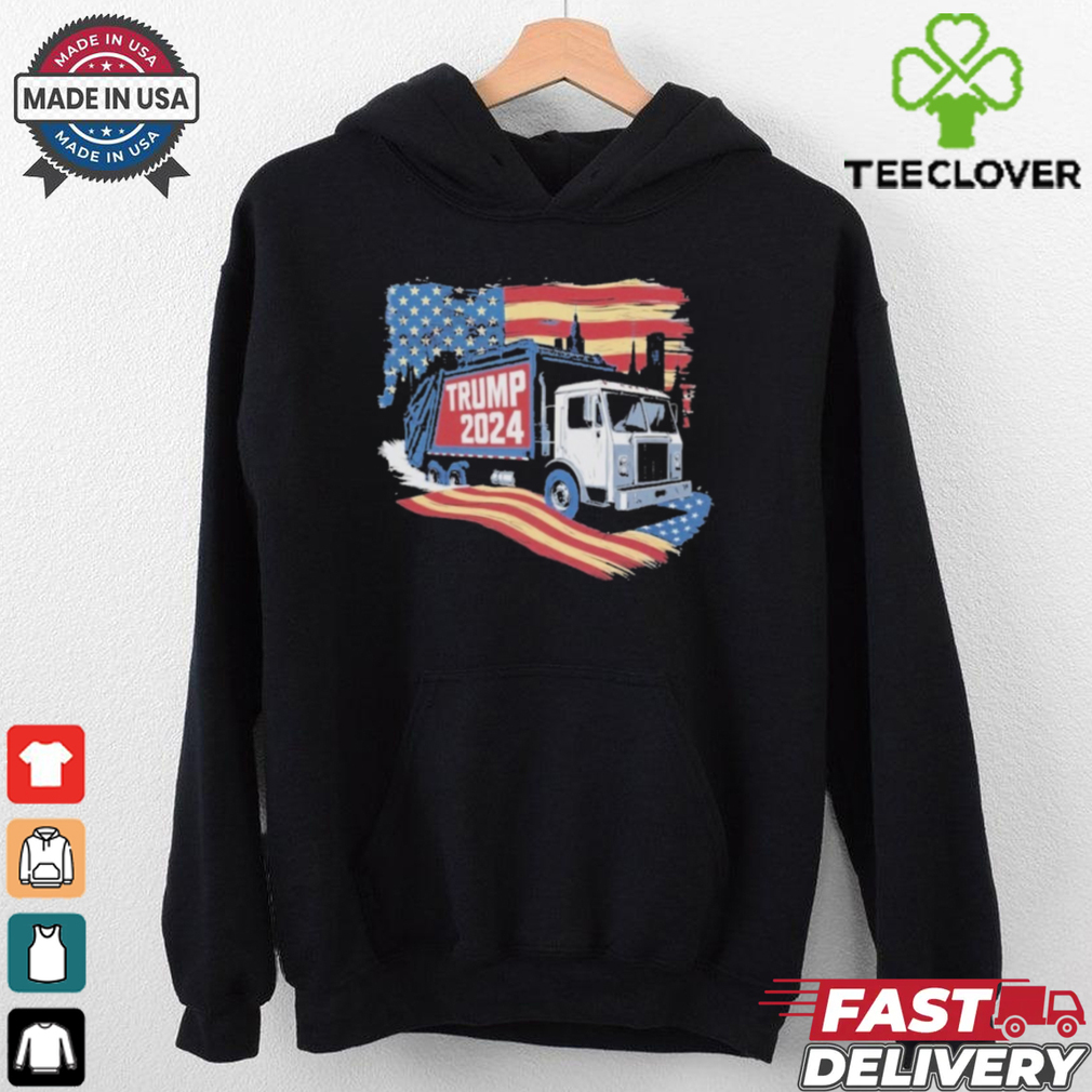 Official Trump 2024 Garbage Truck T Shirt Official Trump 2024 Garbage Truck T Shirt