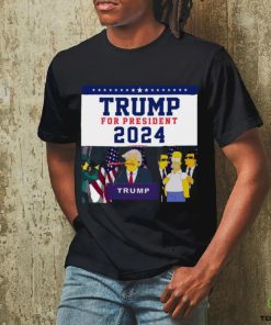 Official Trump Assassination Attempt The Simpson Trump Shooting 2024 T Shirt