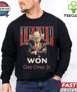 Official Trump Cowboy Won Get Over It Shirt