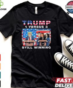 Official Trump Debate Kamala Harris 1 Versus 3 And Still Winning T Shirt 2 Official Trump Debate Kamala Harris 1 Versus 3 And Still Winning T Shirt
