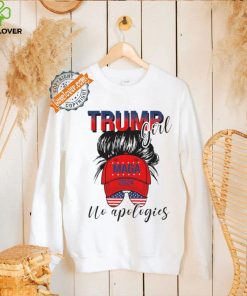 Official Trump Girl No Apologies Patriotic American T Shirt