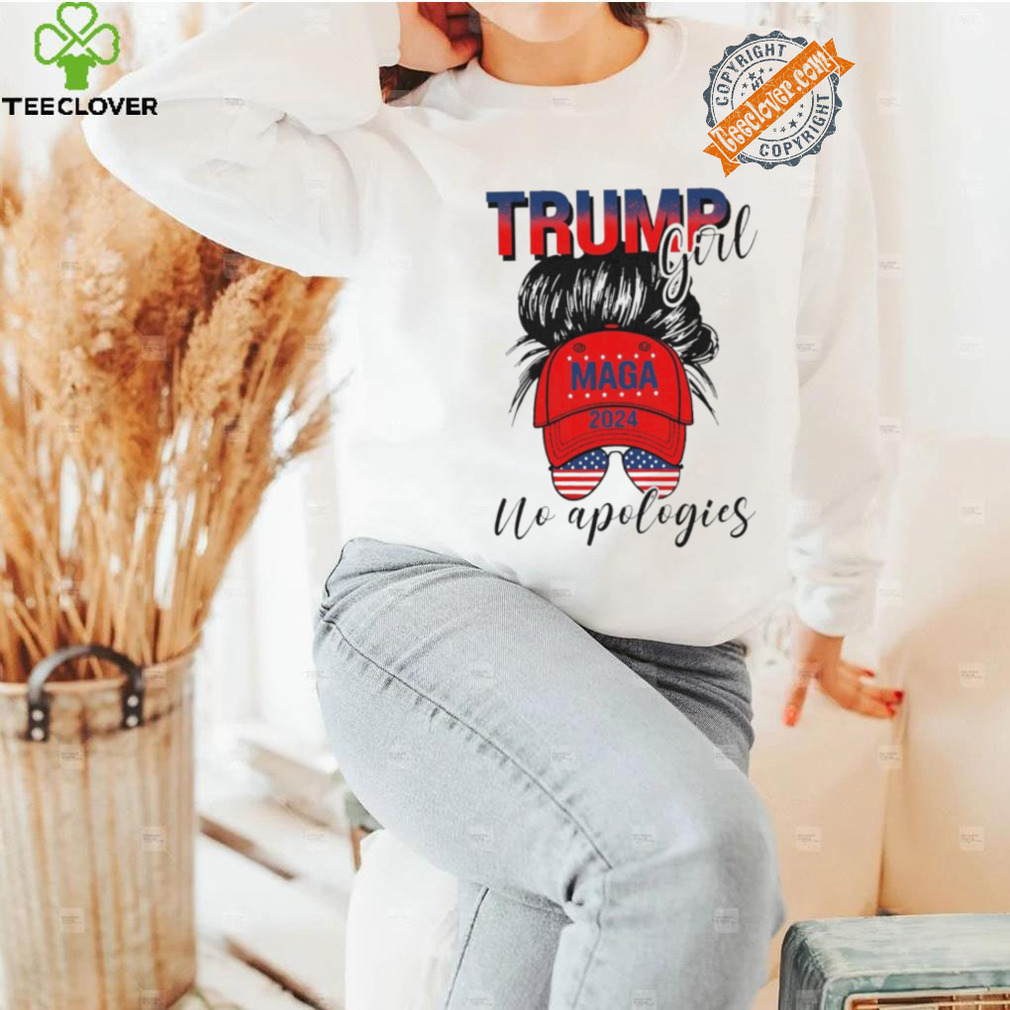 Official Trump Girl No Apologies Patriotic American T Shirt Official Trump Girl No Apologies Patriotic American T Shirt