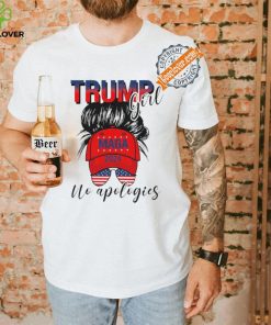 Official Trump Girl No Apologies Patriotic American T Shirt