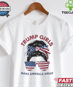 Official Trump Girls Women For Trump Trump Vance 2024 Make America Great Again T shirt