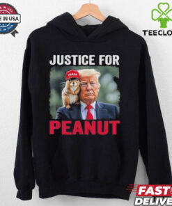 Official Trump Justice For Peanut The Squirrel Wanted T Shirt