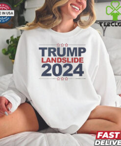 Official Trump Landslide Win 2024 T shirt