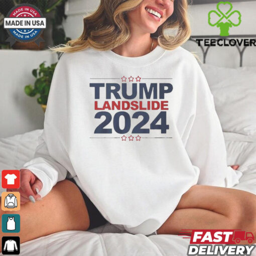 Official Trump Landslide Win 2024 T shirt