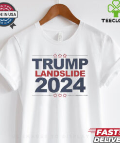 Official Trump Landslide Win 2024 T shirt