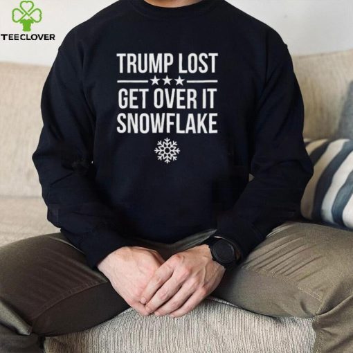 Official Trump Lost Get Over It Snowflake 2022 hoodie, sweater, longsleeve, shirt v-neck, t-shirt