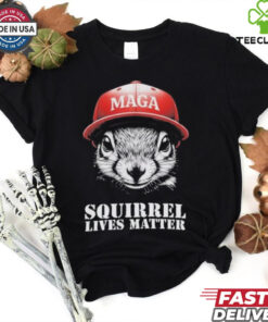 Official Trump MAGA Hat Squirrel Lives Matter T Shirt