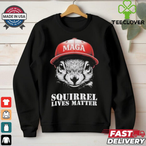 Official Trump MAGA Hat Squirrel Lives Matter T Shirt
