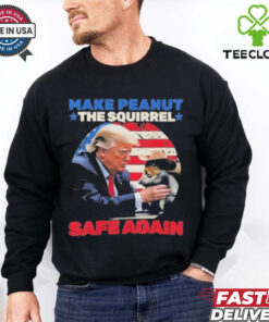 Official Trump Make Peanut The Squirrel Safe Again Shirt