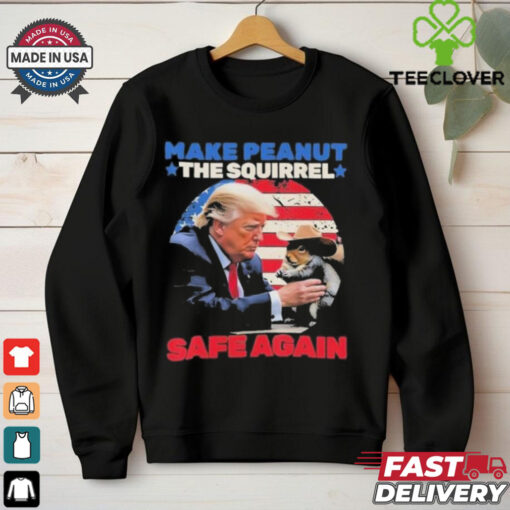 Official Trump Make Peanut The Squirrel Safe Again Shirt