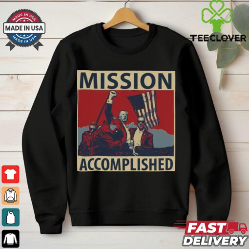 Official Trump Mission Accomplished 2024 Shirt