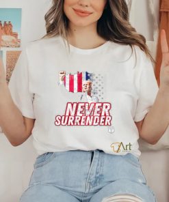 Official Trump Never Surrender Shirt