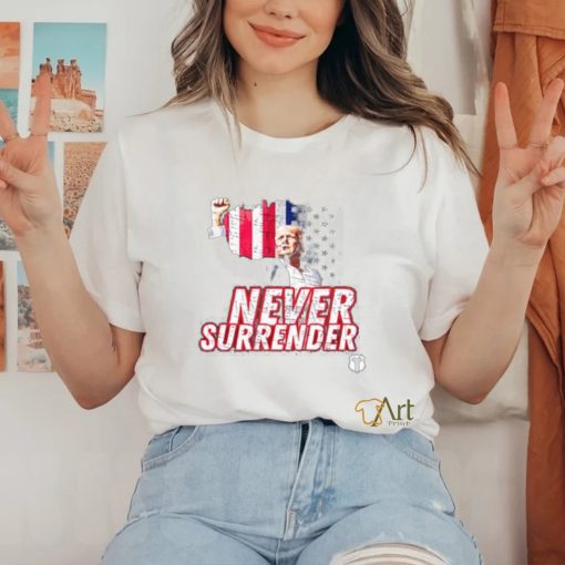 Official Trump Never Surrender Shirt