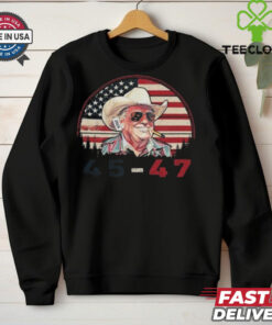 Official Trump President 2024 – Victory For Trump Get Over It Trump Won Again Shirt