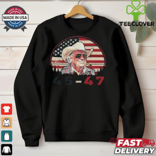 Official Trump President 2024 – Victory For Trump Get Over It Trump Won Again Shirt