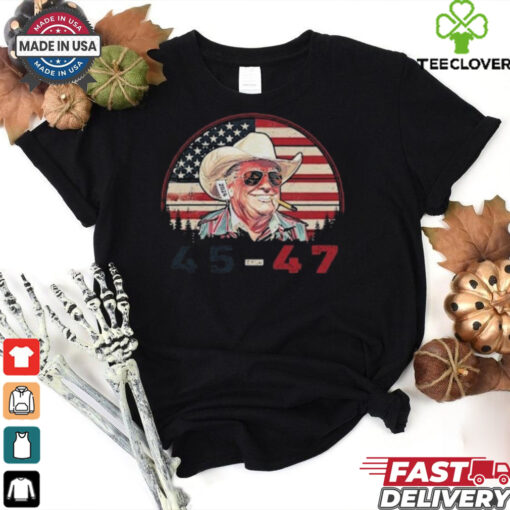 Official Trump President 2024 – Victory For Trump Get Over It Trump Won Again Shirt