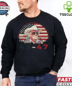 Official Trump President 2024 – Victory For Trump Get Over It Trump Won Again Shirt