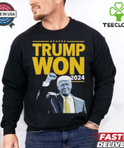 Official Trump President Trump Won 2024 Shirt