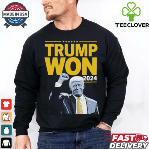 Official Trump President Trump Won 2024 Shirt