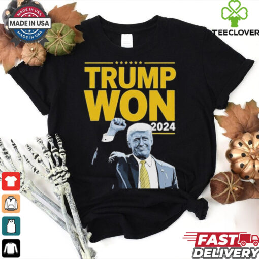 Official Trump President Trump Won 2024 Shirt