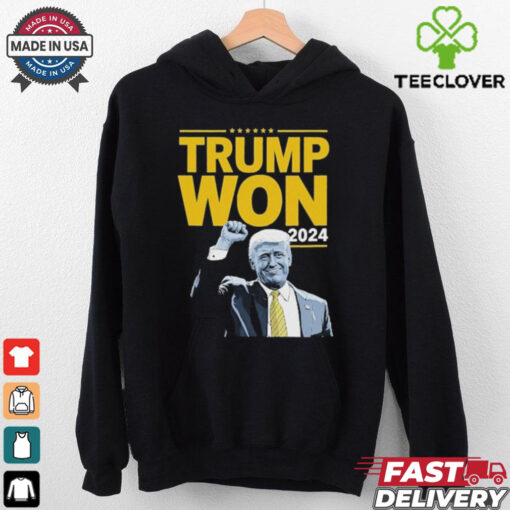 Official Trump President Trump Won 2024 Shirt