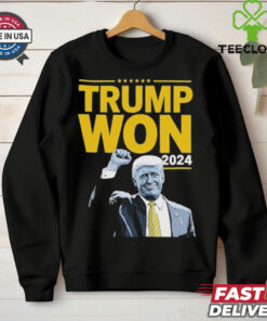 Official Trump President Trump Won 2024 Shirt