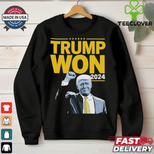 Official Trump President Trump Won 2024 Shirt