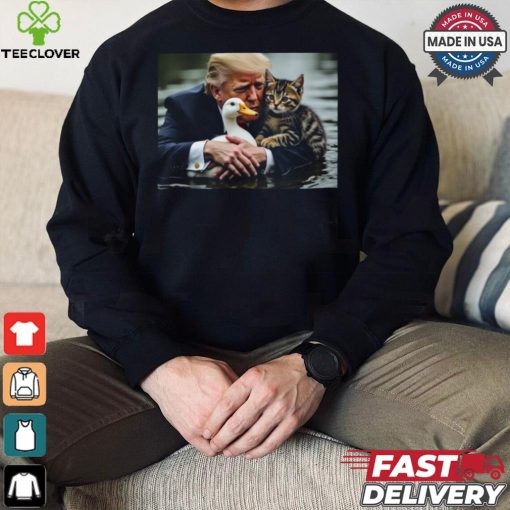 Official Trump Protect Our Ducks And Kittens In Ohio 2024 t shirt