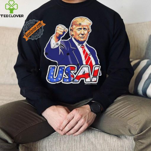 Official Trump Rally July 2024 Fist Pump USA Donald Trump Survivor Shirt