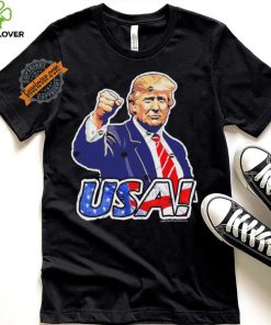 Official Trump Rally July 2024 Fist Pump USA Donald Trump Survivor Shirt
