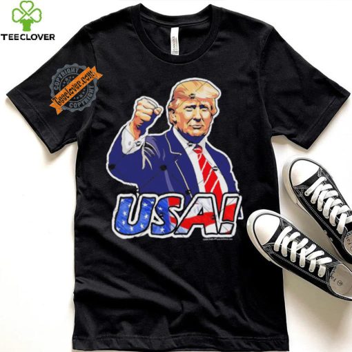 Official Trump Rally July 2024 Fist Pump USA Donald Trump Survivor Shirt