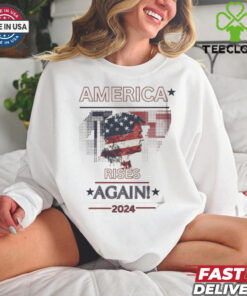 Official Trump Rise Again Victory Election 2024 Patriotic T shirt