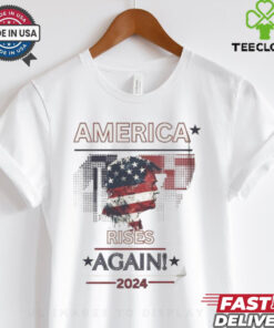 Official Trump Rise Again Victory Election 2024 Patriotic T shirt