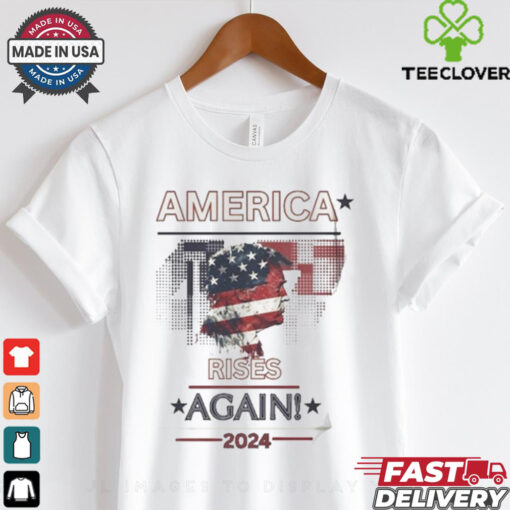Official Trump Rise Again Victory Election 2024 Patriotic T shirt