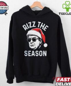 Official Trump Rizz The Season Christmas Donald Trump Rizz The Season Christmas T Shirt