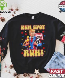 Official Trump Run Harris Spot Run Dog Debate 2024 T Shirt
