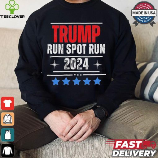 Official Trump Run Spot Run 2024 Elections ChromaSoft Performance T Shirt