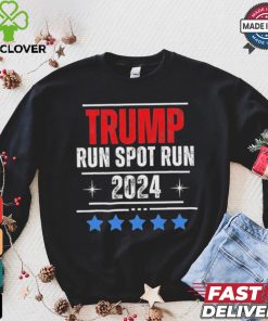 Official Trump Run Spot Run 2024 Elections ChromaSoft Performance T Shirt