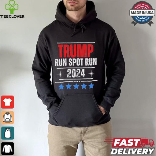 Official Trump Run Spot Run 2024 Elections ChromaSoft Performance T Shirt