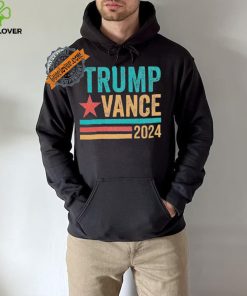 Official Trump Vance 2024 Retro Stripe Trump Jd Vance T Shirt